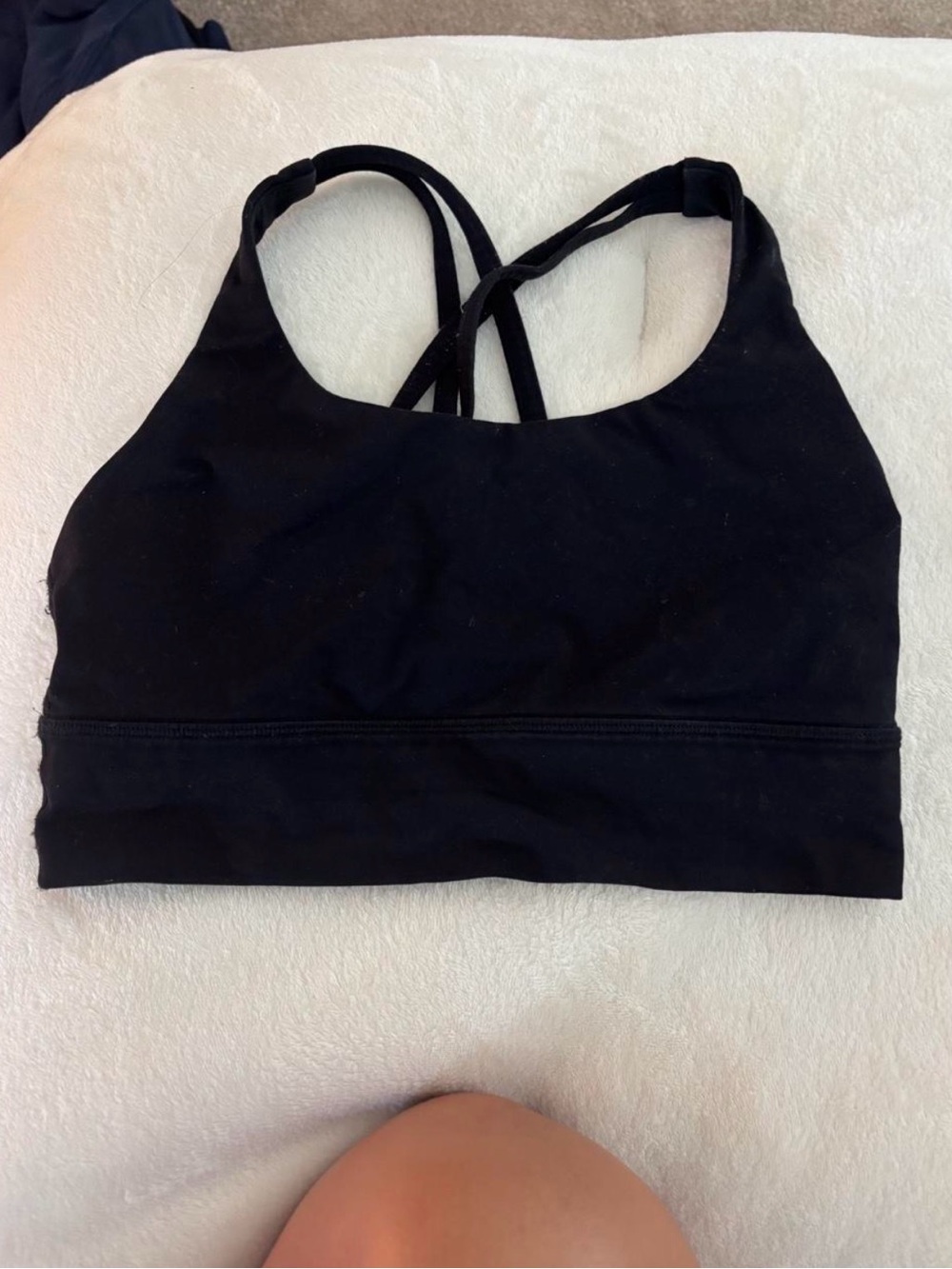 Women’s Black Energy Sports Bra - Lululemon